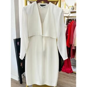 Vintage White Dress with Jacket